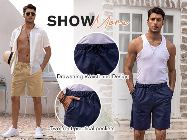 Drawstring Short with Pockets