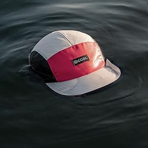 Coal Provo hat floating in water