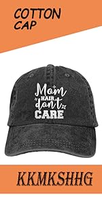 Mom Hair Don&#39;t Care Baseball Cap