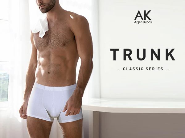 CLASSIC SOLID COLOR MEN TRUNKS