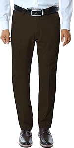 Match Men''s Classic Straight-Fit Dress Work Pant