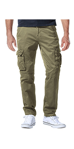 Match Men&#39;s Athletic-Fit Cargo Pants