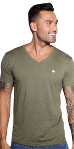 INTO THE AM V Neck Tee