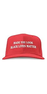 Function Red Black Lives Matter Snap Back Hat