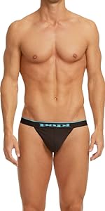 Papi Men''s 3-Pack Cotton Stretch Thong