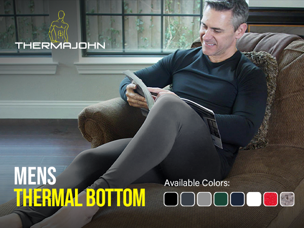 Thermajohn thermal underewear for men long johns