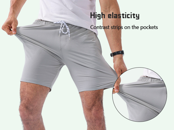 mens linen shorts 7 inch inseam