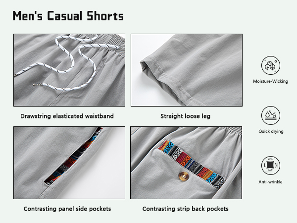 mens shorts casual