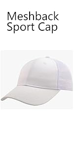 mesh back sport cap