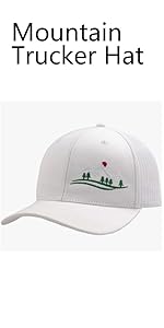 mountain trucker hat