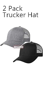 2 Pack Trucker Hat