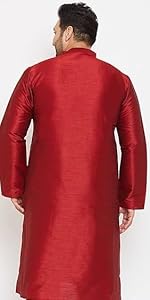 maroon kurta