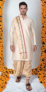 Golden Dhoti 