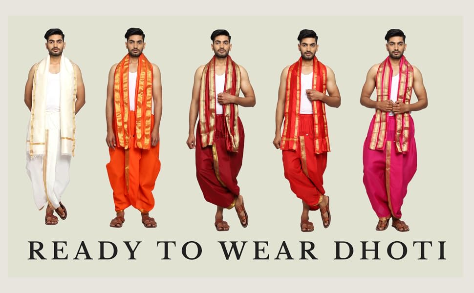 silk dhoti for men 