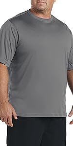 DXL Big and Tall Essentials Quick-Drying Swim T-Shirt