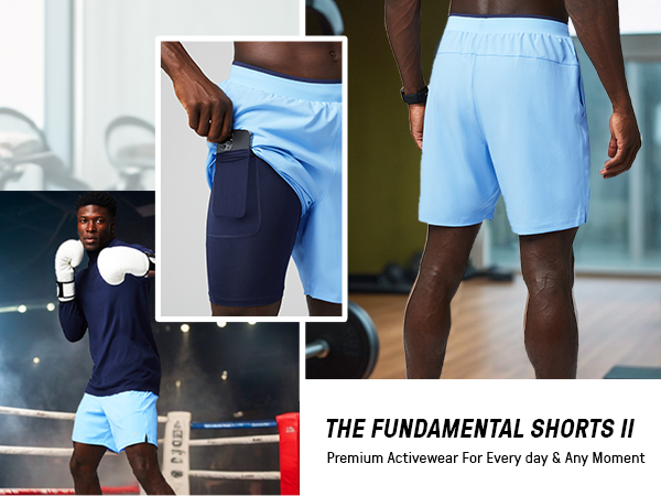 premium activewear shorts