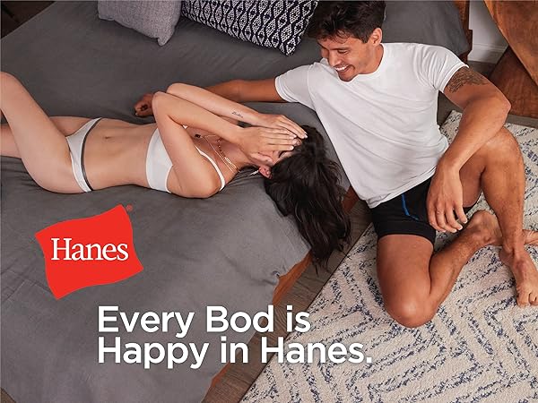 Every bod is happy in Hanes