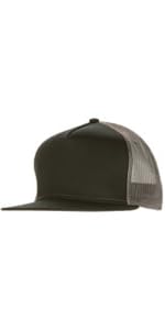 Chef Works Twill Skater Hat, Black/Charcoal