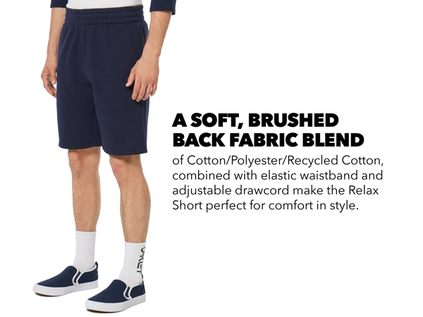  A soft, brushed back fabric blend 