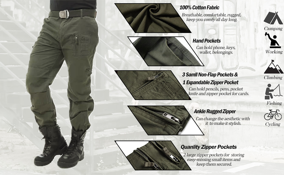 CARGO PANTS FOR MEN