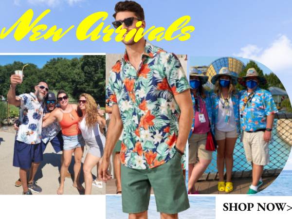 Men''s Flower Shirt Hawaiian Sets 