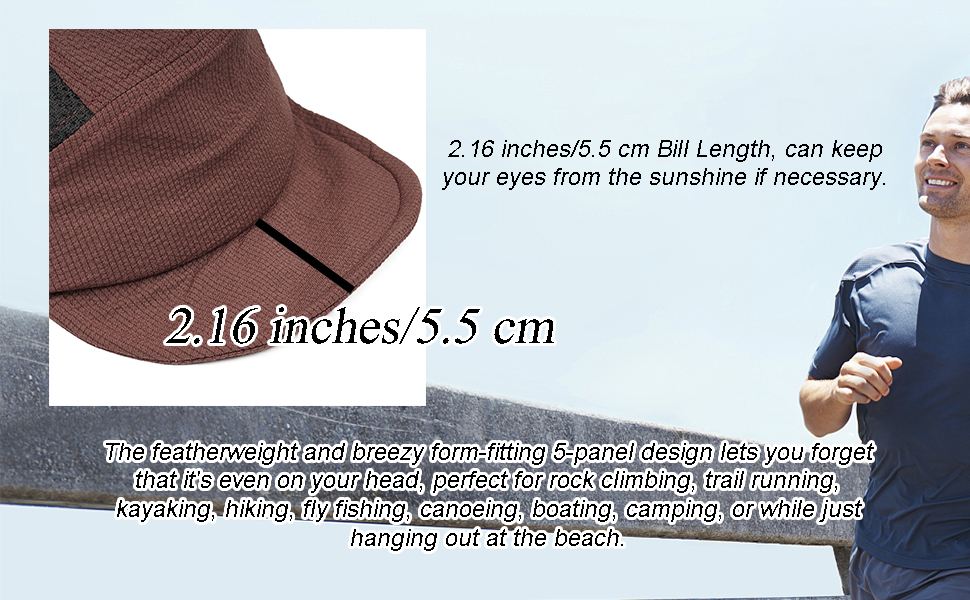 Mesh Running Hats Quick-dry Baseball Cap Sun Hat Lightweight Thin Sport Cap Breathable Dad Cap