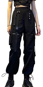 Black Cargo Pants