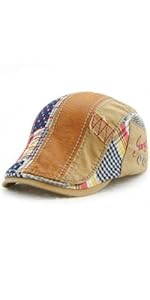 man newsboy cap