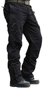 BLACK TACTICAL PANTS