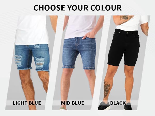 Men Denim Shorts