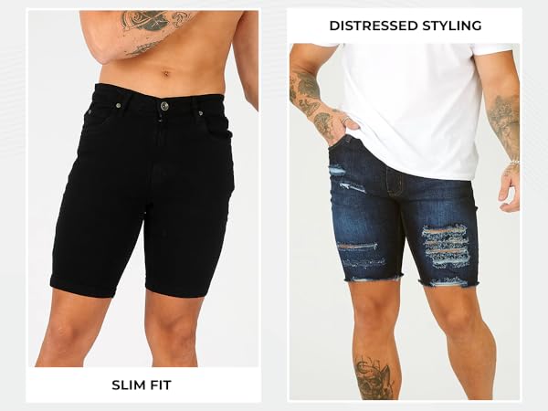 Men Denim Shorts