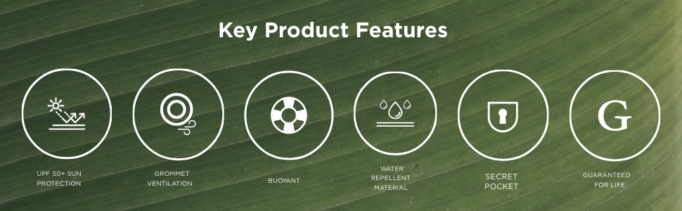 heritage key product features icons