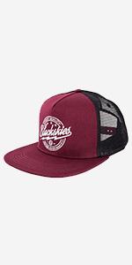 Blackskies-Trucker-Snapback-Cap-Maroon