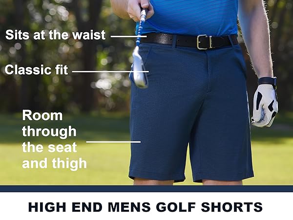 men''s golf shorts