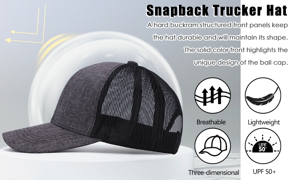 Snapback Trucker Hat