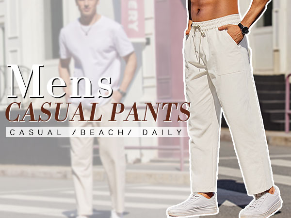 mens casual pants