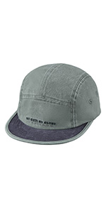 Vintage 5 Panel Baseball Cap Short Brim Hats for Men