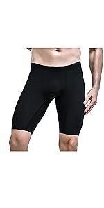    Ouruikia Men''s Underwear Silky Smooth Boxer Briefs Anti-Chafing Extra Long Boxer Briefs Mens 