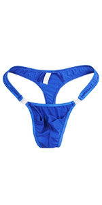 blue men thong