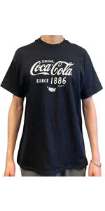 Coca-Cola Vintage Black T-Shirt - BRIEF INSANITY