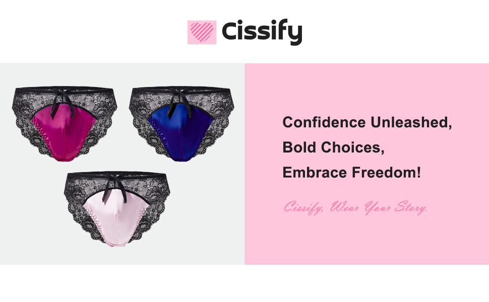 Cissify Sissy Pouch Panties Banner