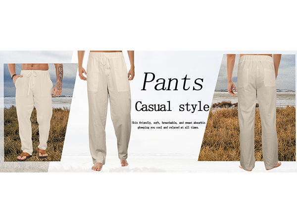 mens linen pants