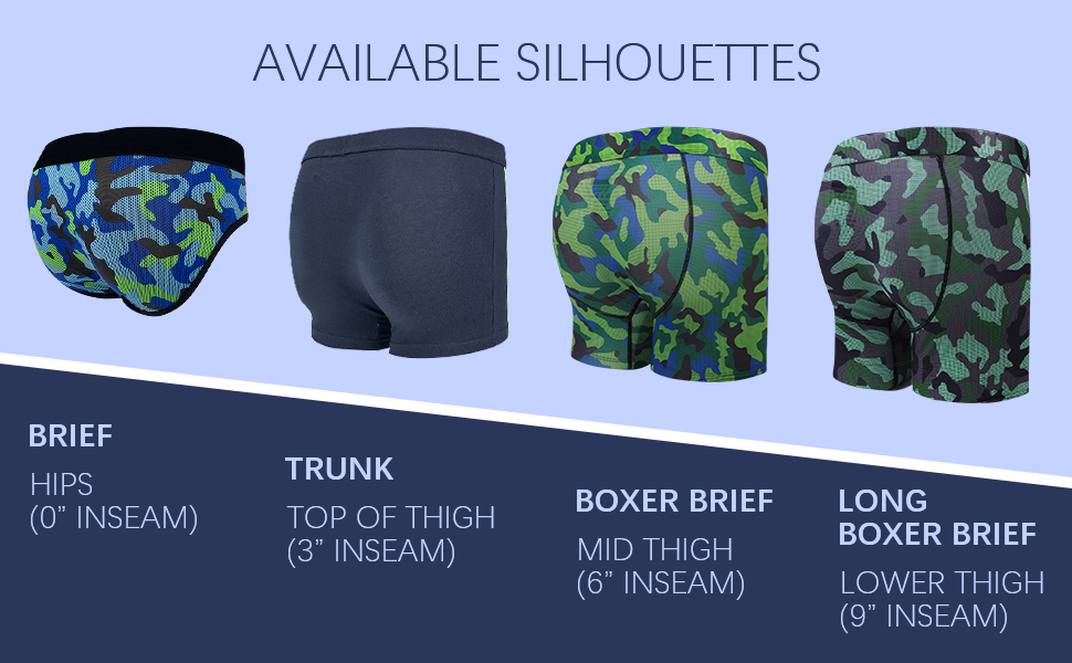 available silhouettes