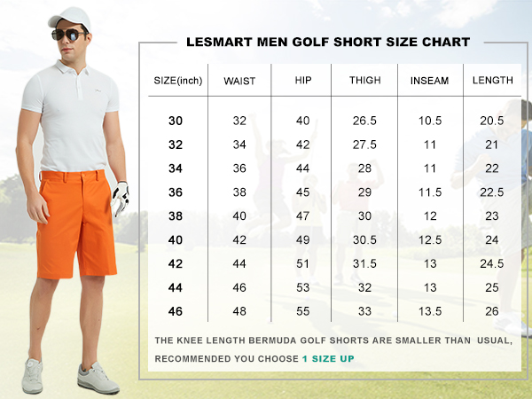 mens golf shorts