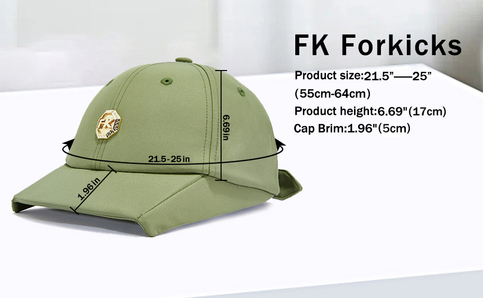  FK FORKICKS Outdoor Breathable Baseball Cap