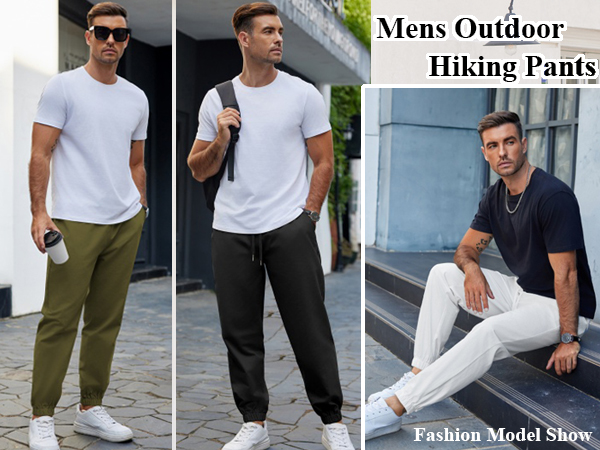 mens hiking joggers