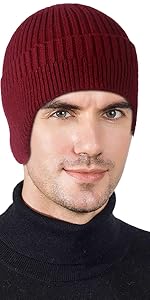 winter hat hat cover ski socks women men mens caps with ear flaps