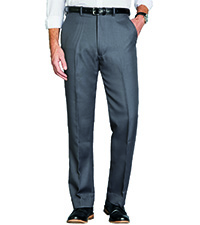 Discreet stretch waistband trouser