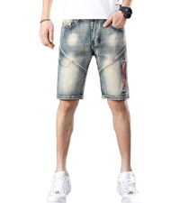 mens denim shorts