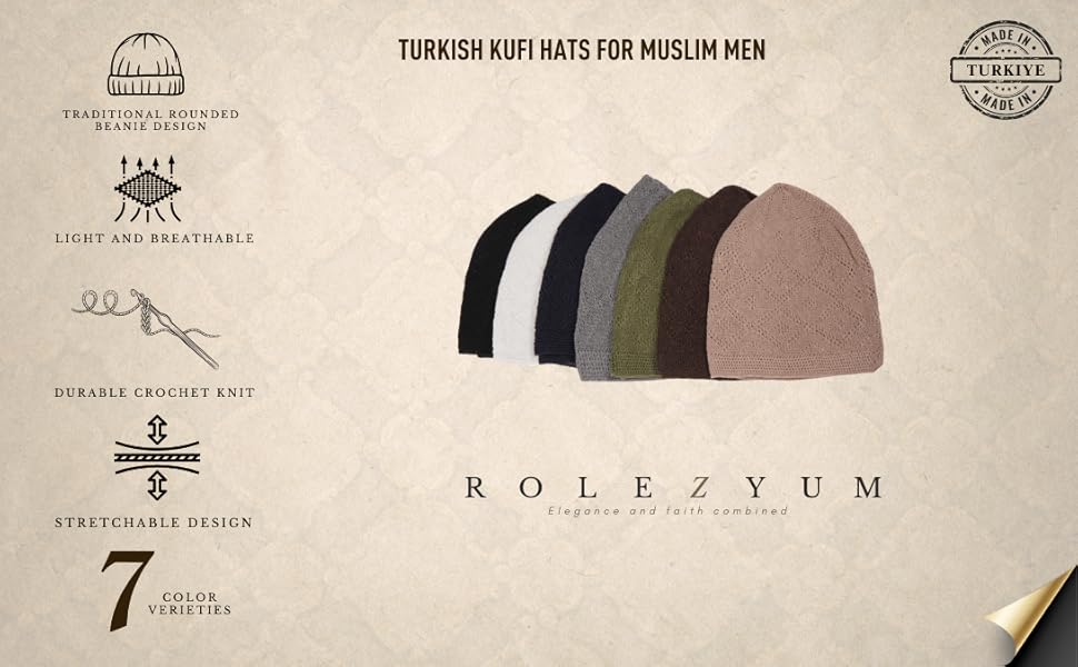 kufi hats for men